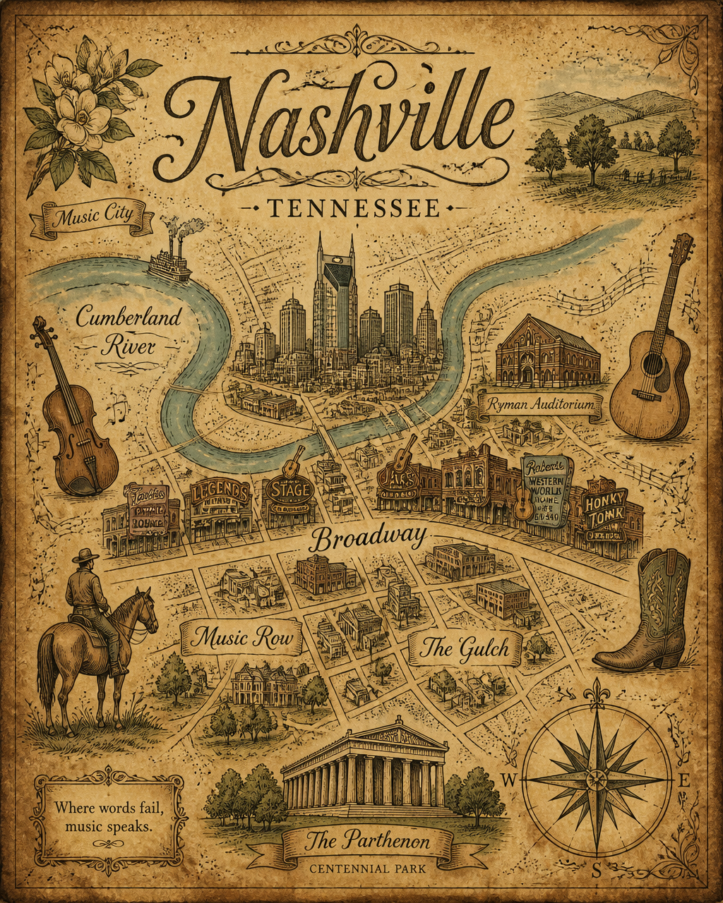 Nashville, TN — Music City Flow